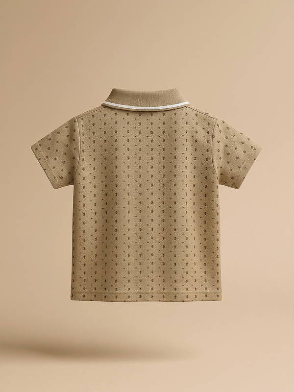 Brown Polo t-shirt - Image 5
