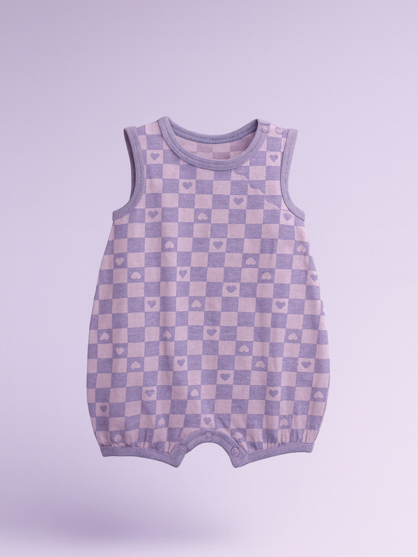 Blue & pink baby dress
