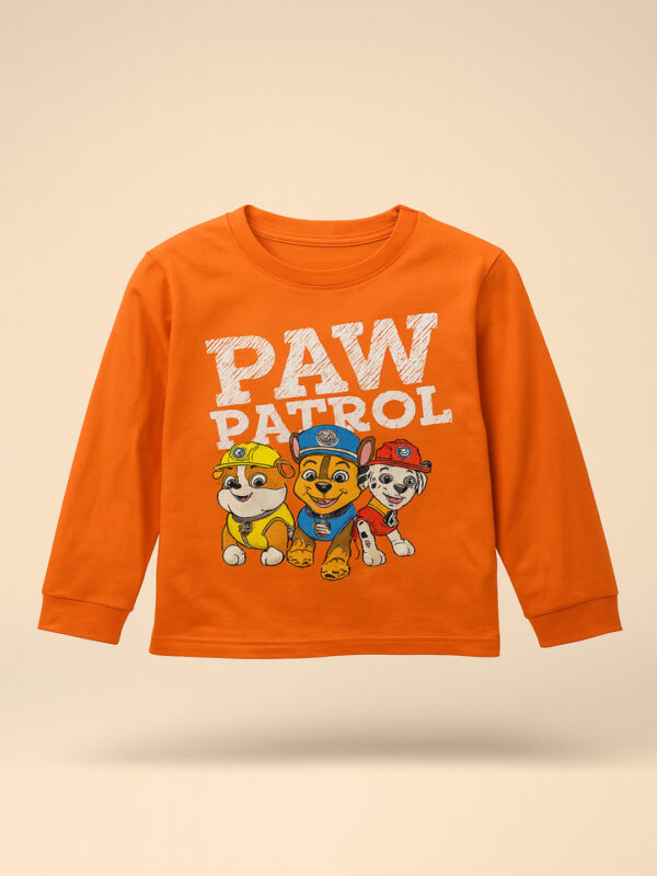 Paw Patrol orange boys tee - Image 3