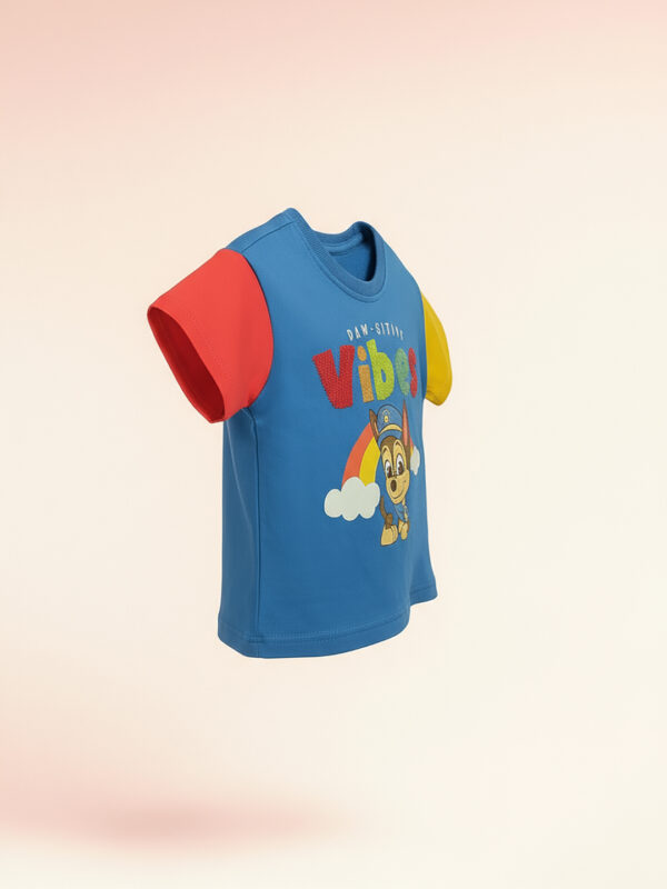 paw-sitive VIBES multi color tshirt - Image 2