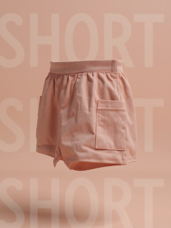 Peach girls shorts - Image 3