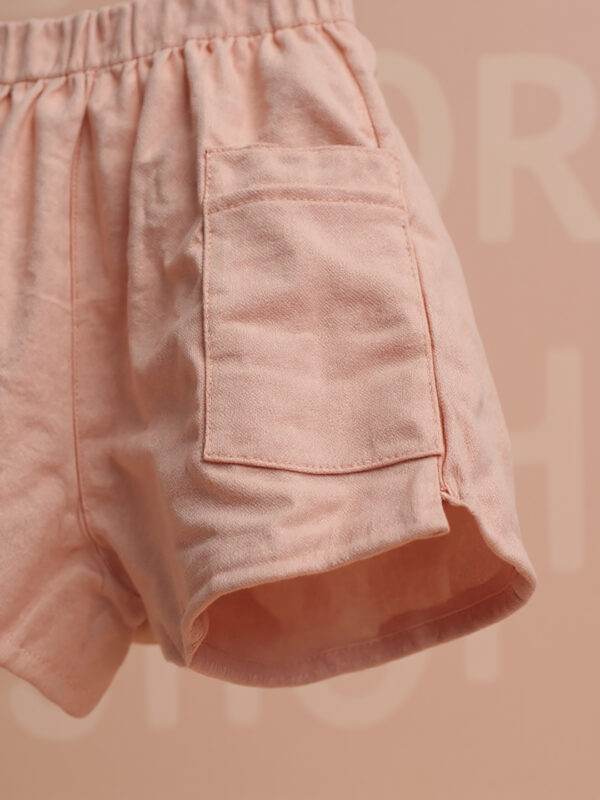 Peach girls shorts - Image 2