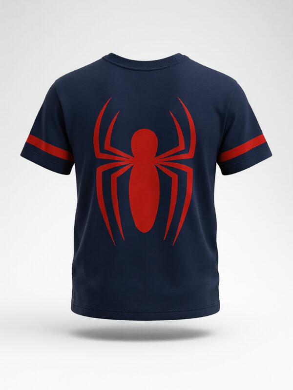 Navy Boys spiderman tee