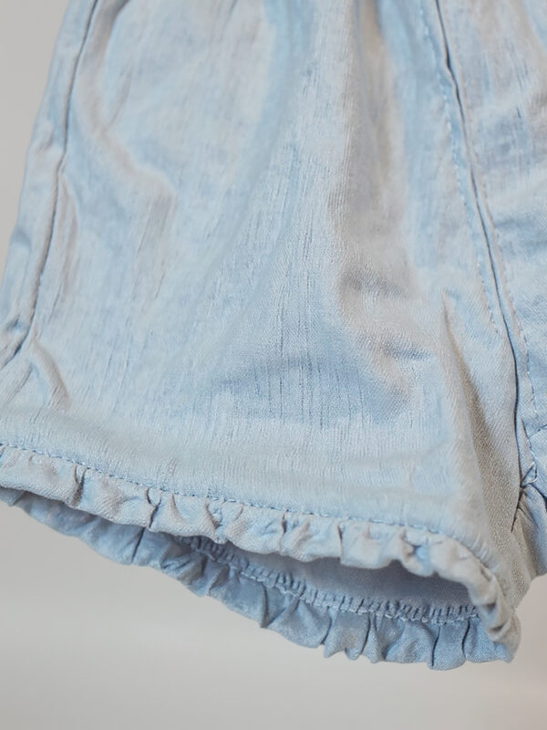Sky blue girls shorts - Image 2