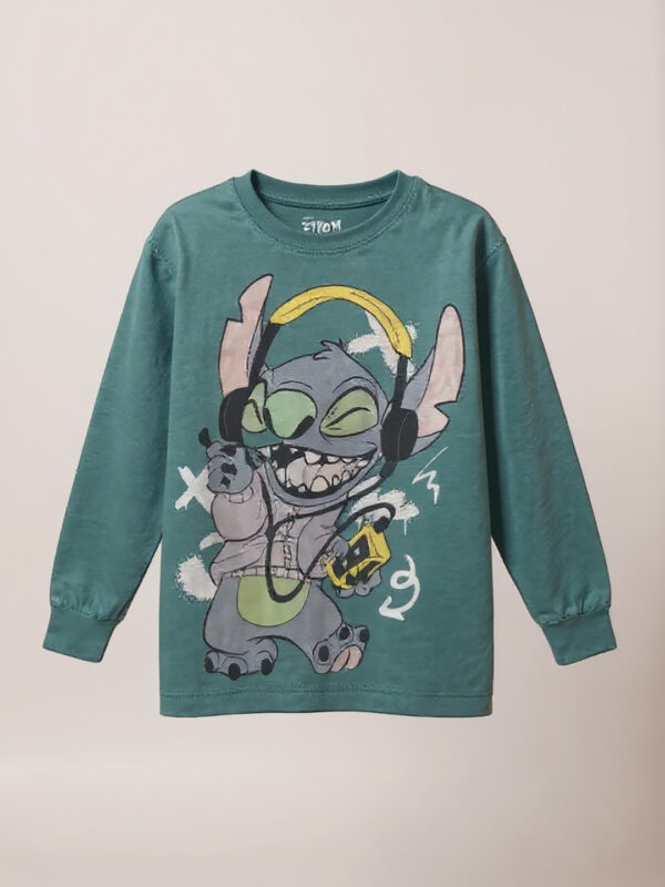 Teal boys STITCH sweatshirt