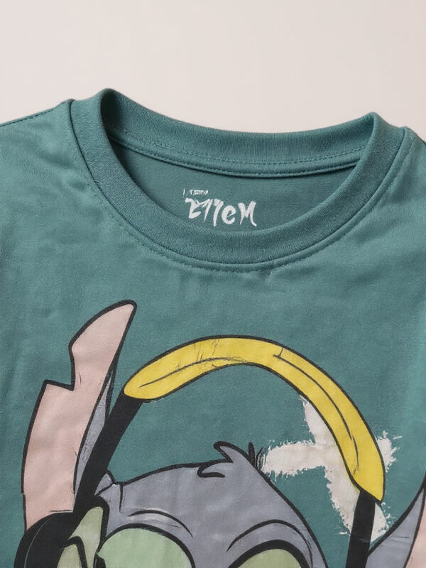 Teal boys STITCH sweatshirt - Image 2