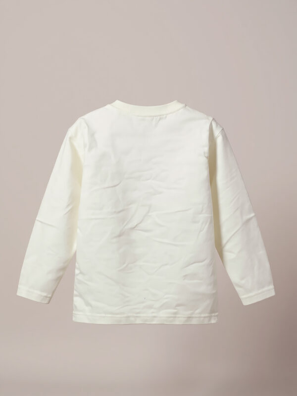 White full sleeve boys sweatshirt - Image 4
