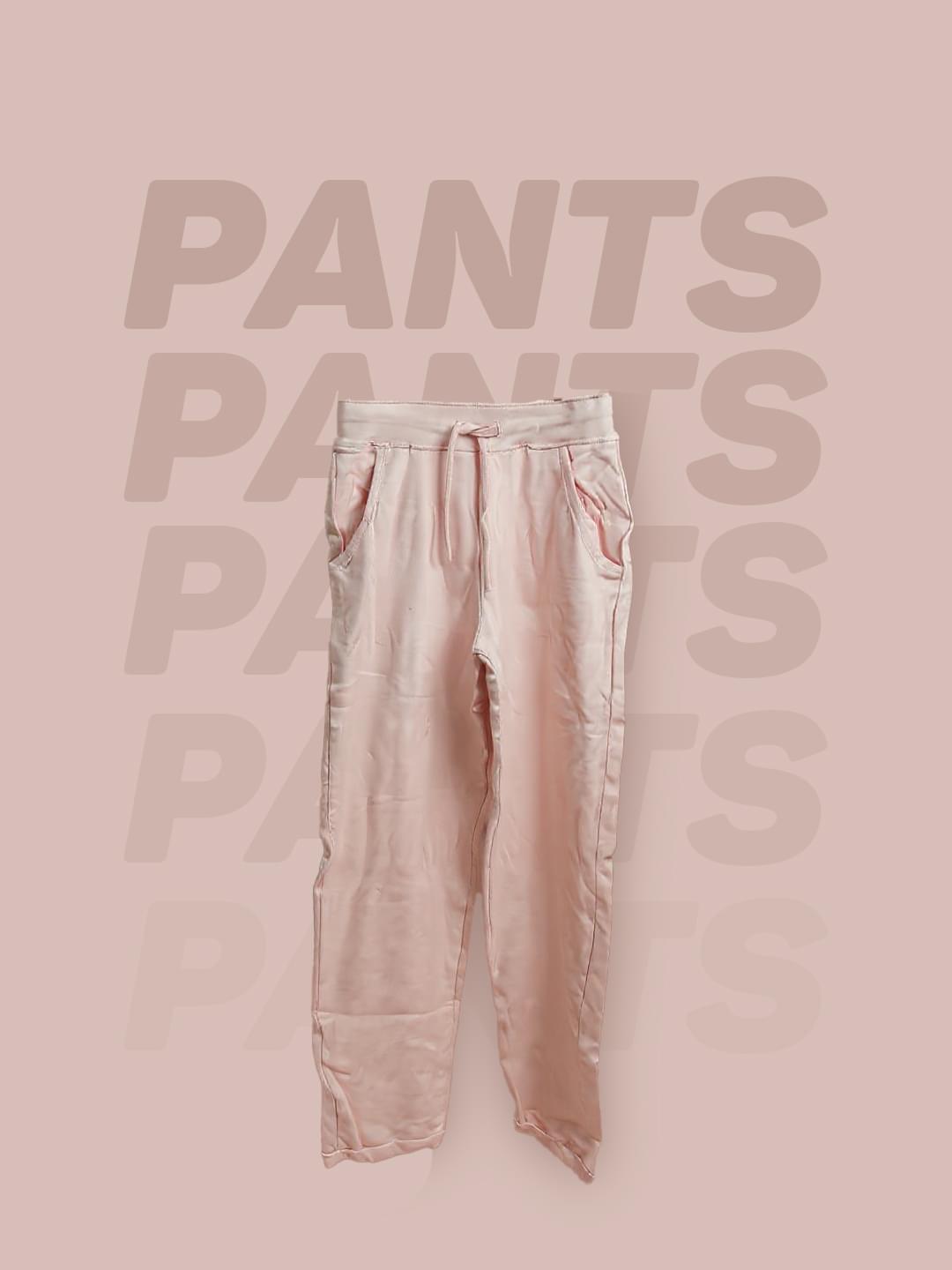 Girls pink pants