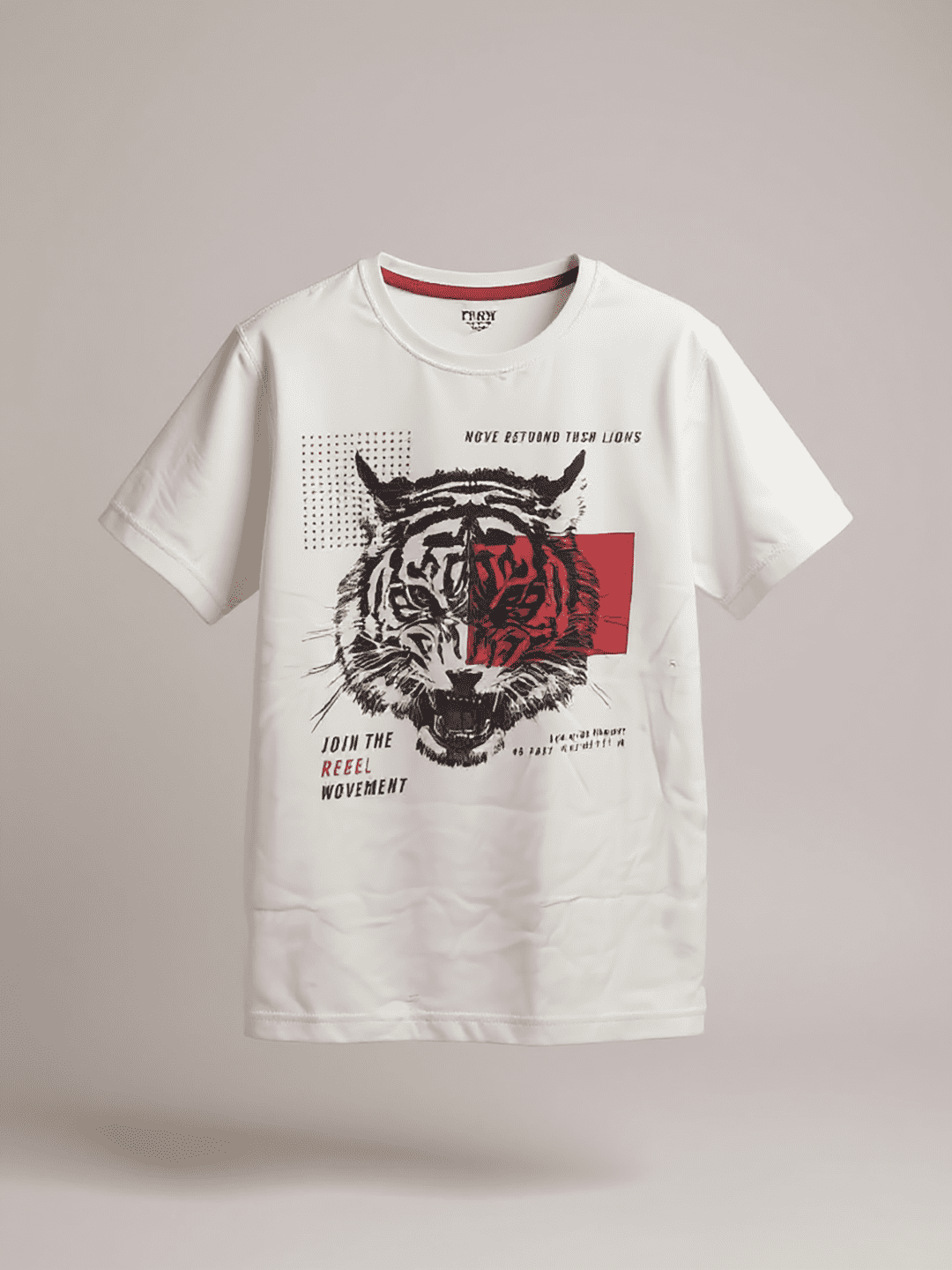 White tiger boys tshirt